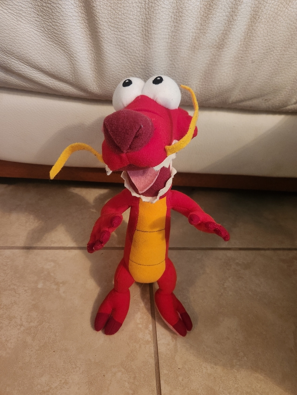 Disney Store Mushu Plush From The Movie Mulan